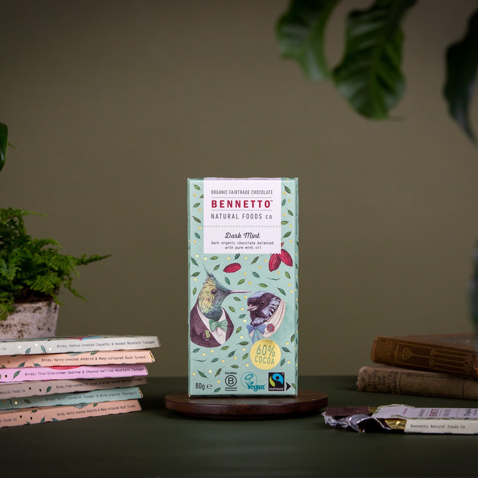 Dark Mint - pack of 12 (80g bars)