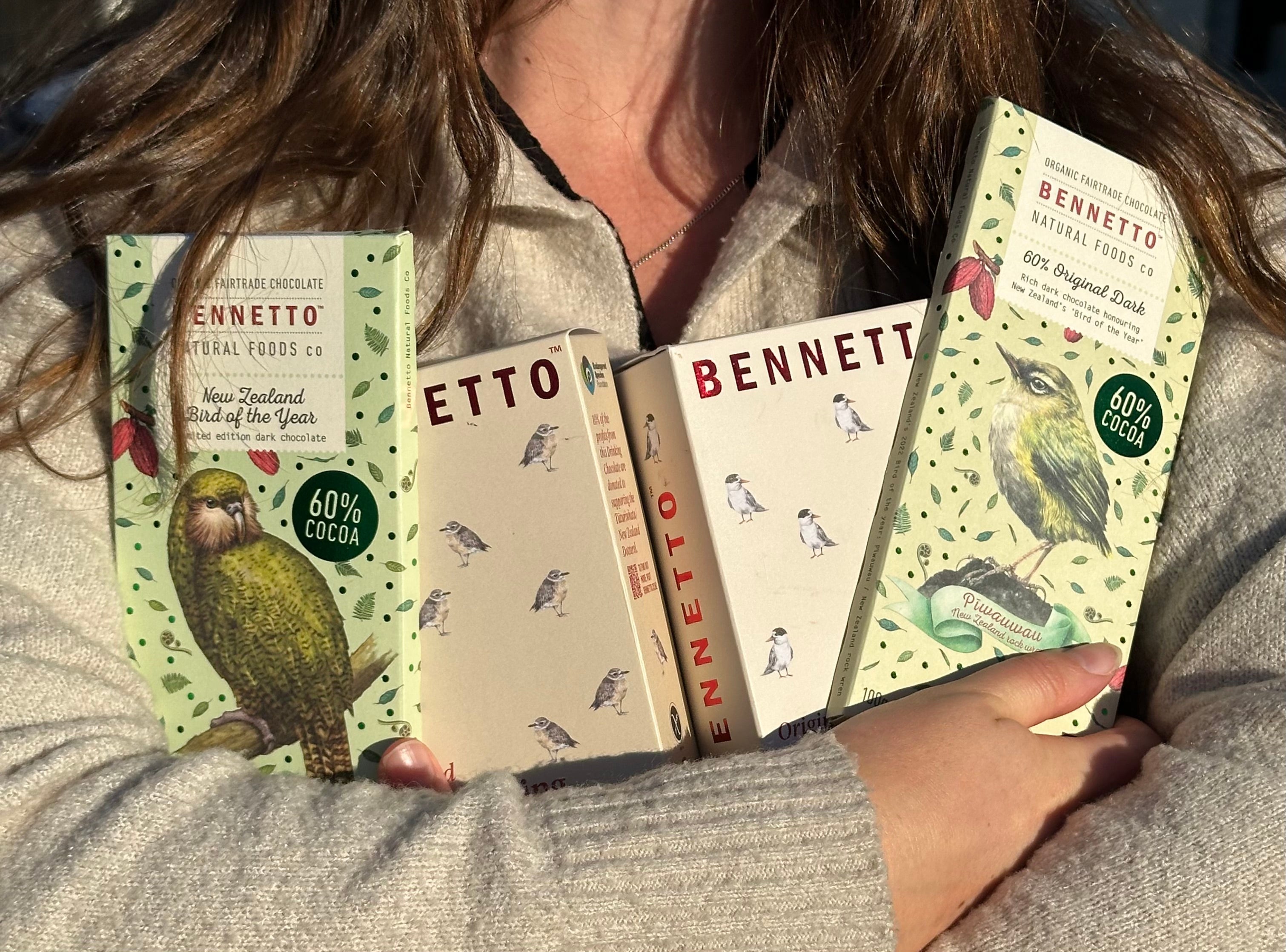 Some little birds, a little chocolate, a bigger story behind the wrapper