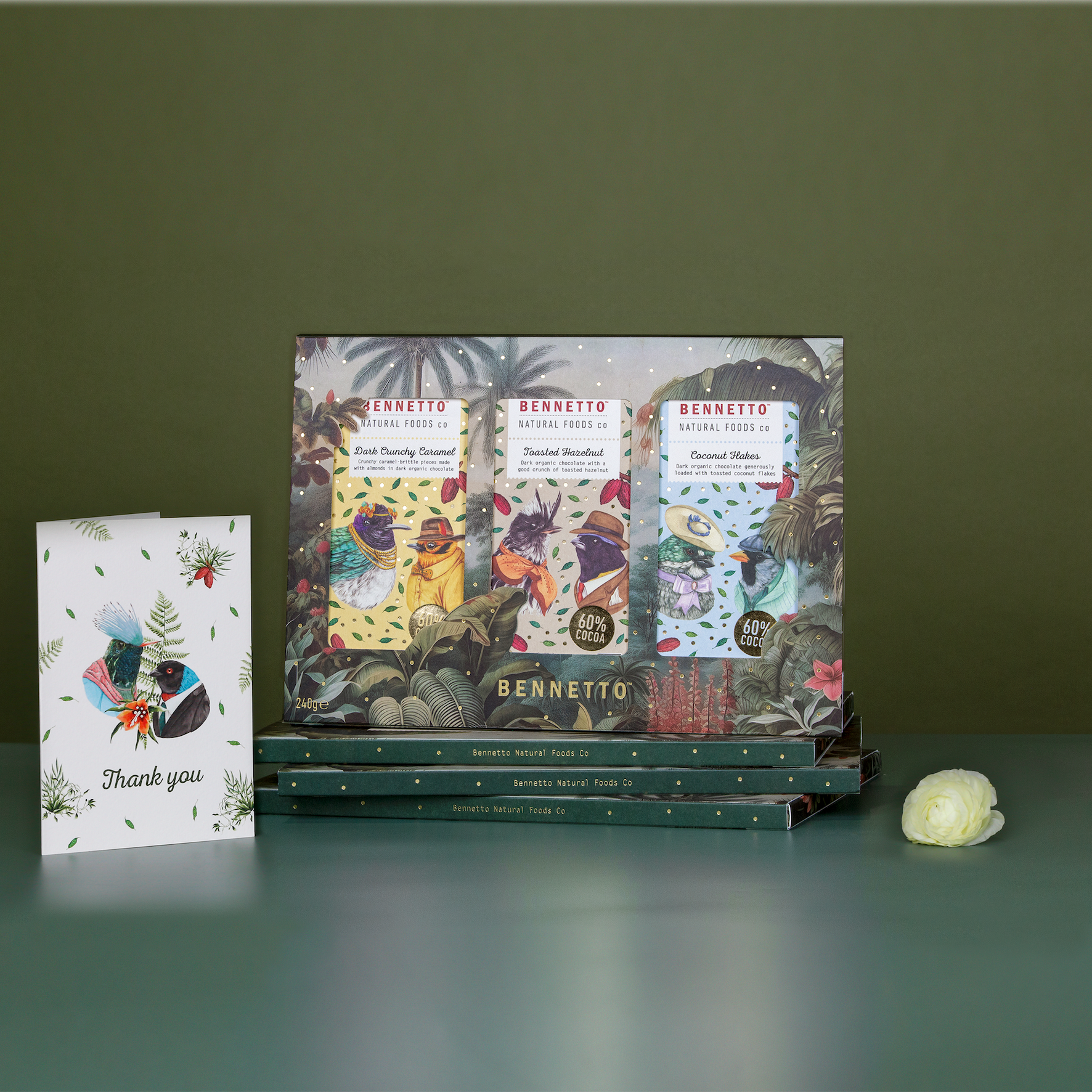 Jungle Gift Box - Nut-themed