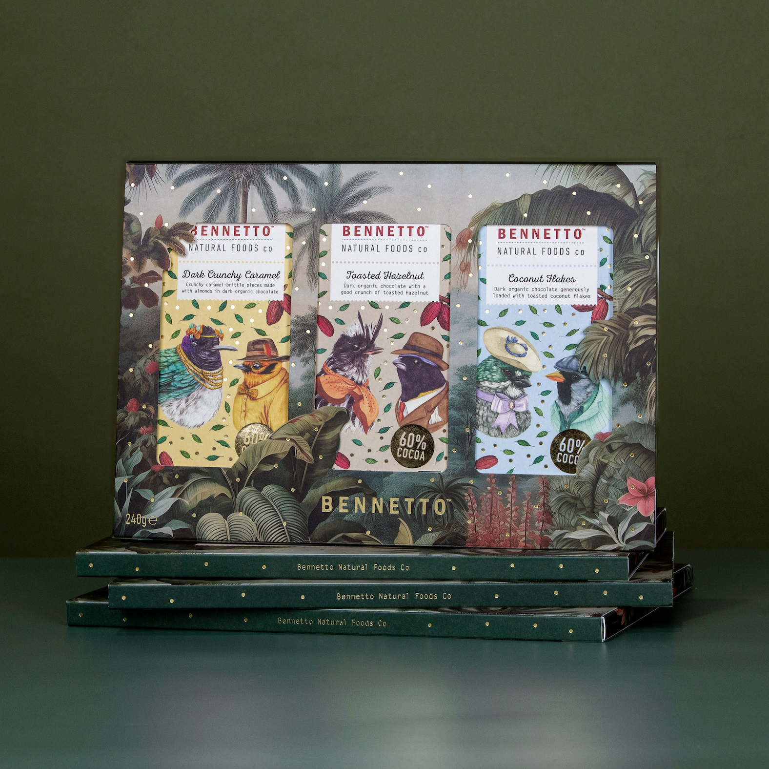 Jungle Gift Box - Nut-themed