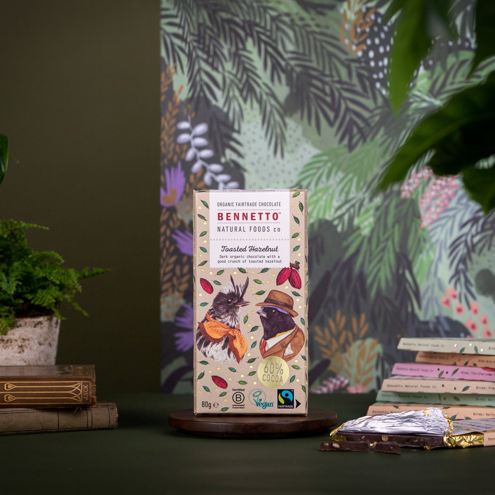 Toasted Hazelnut - Pack of 3 or 6 bars