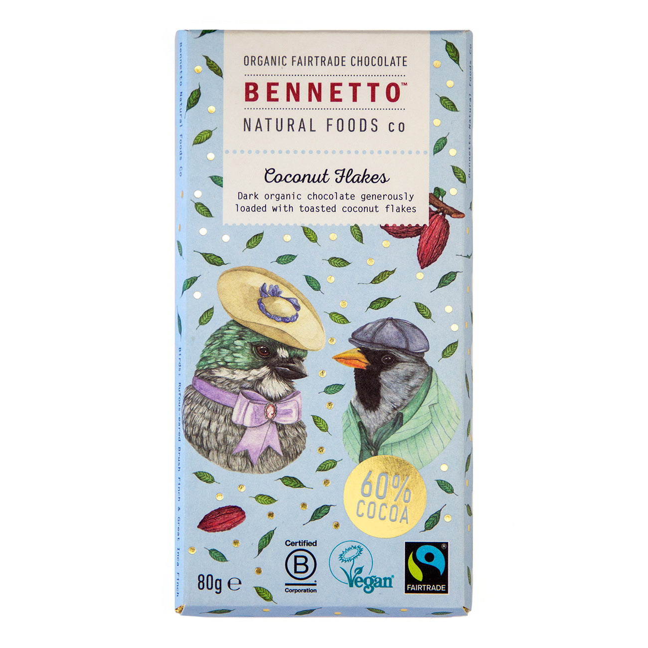 Coconut Flakes -  Pack of 12 (80g bars)