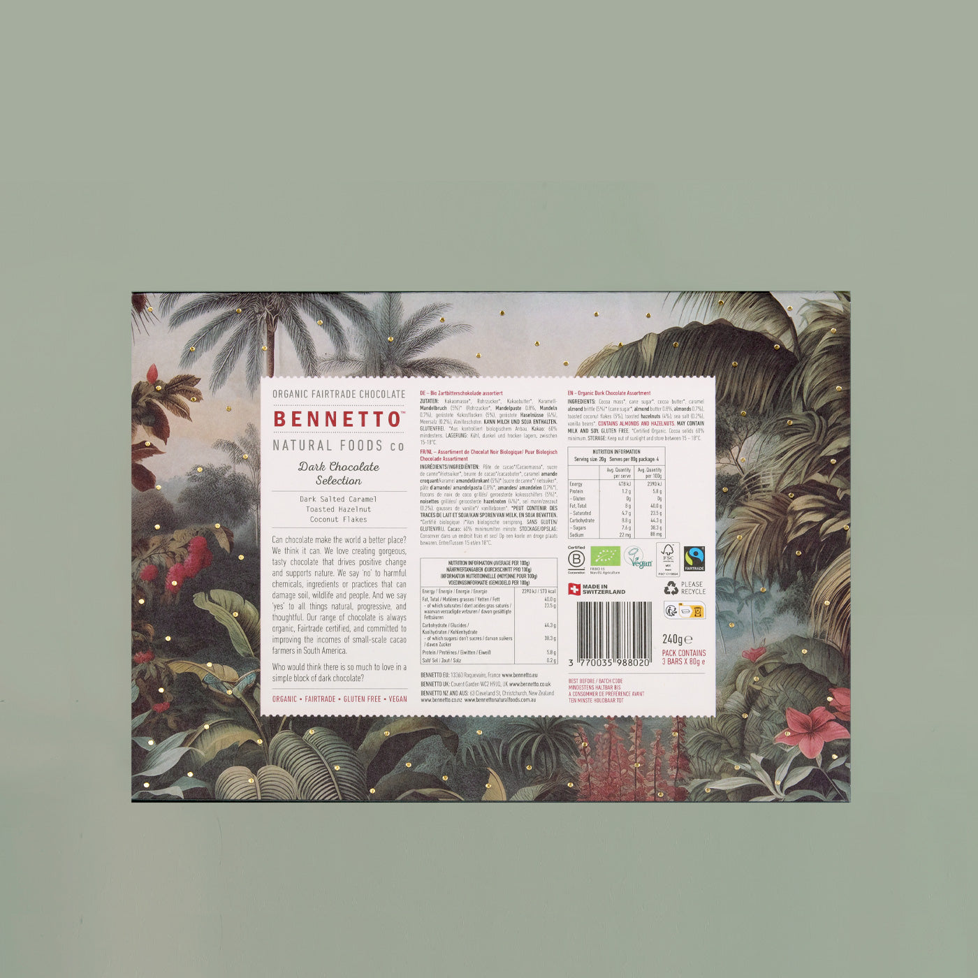 Jungle Gift Box - Nut-themed