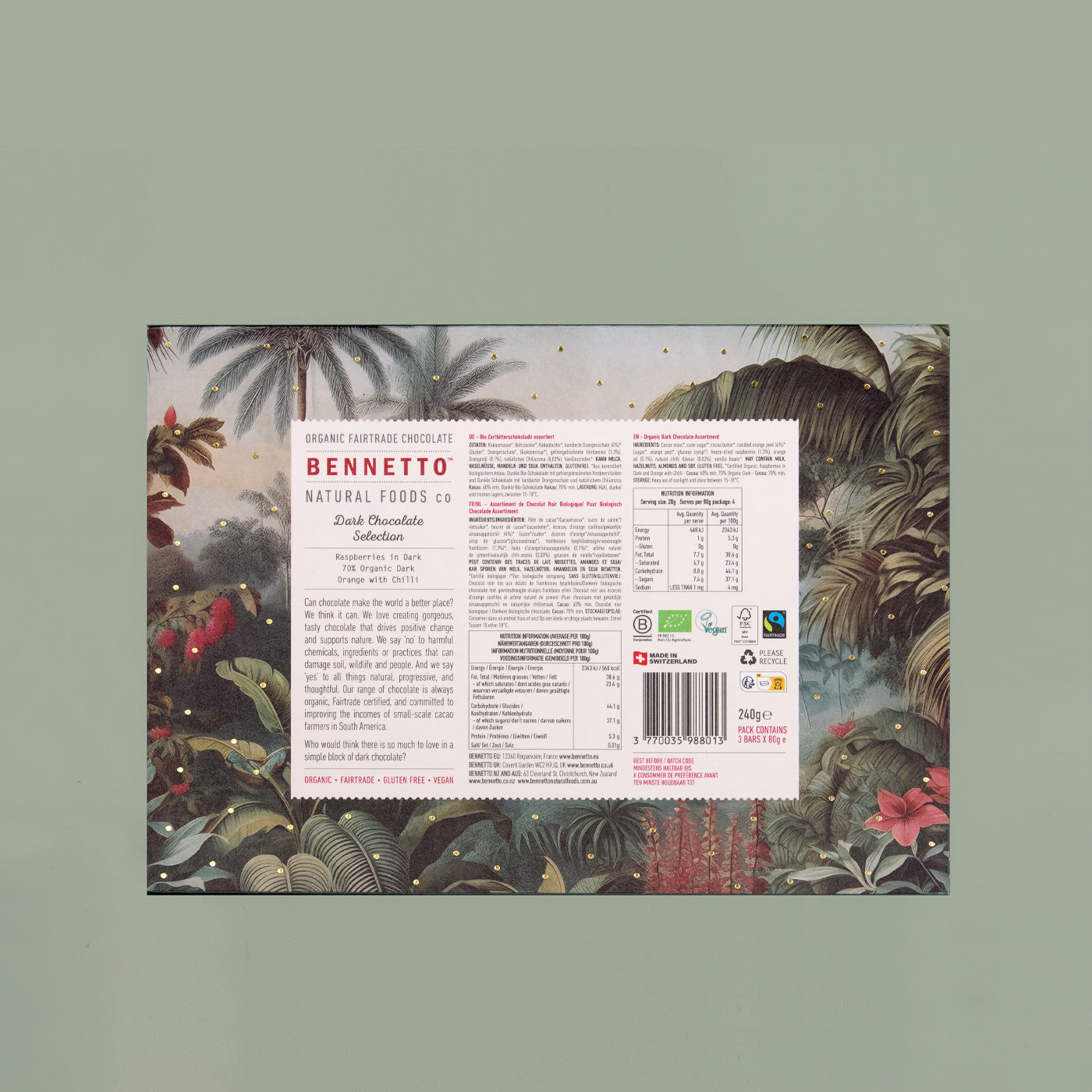 Jungle Gift Box - Fruit-themed